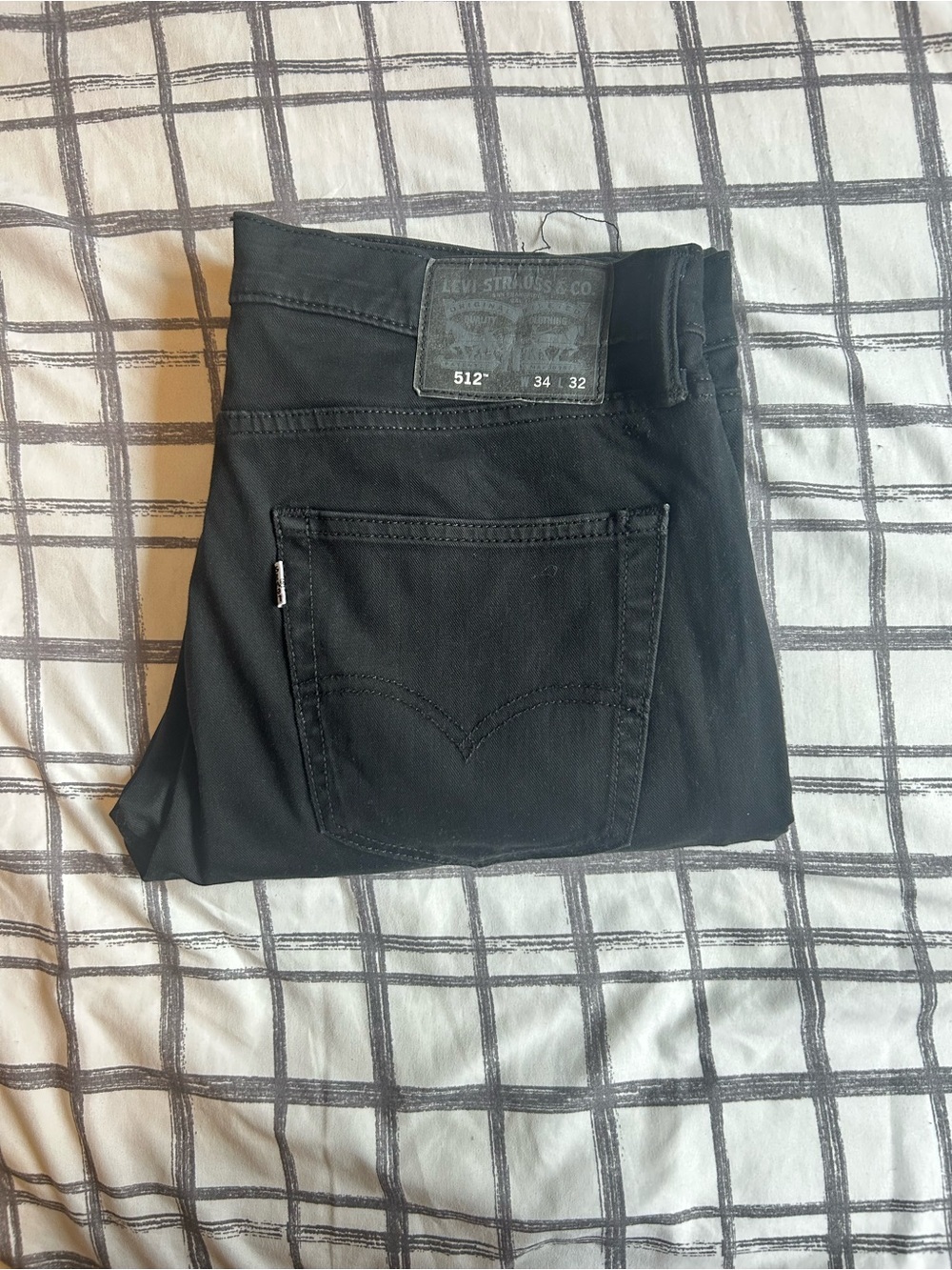 Levi's 512 Slim Straight Jeans in Black